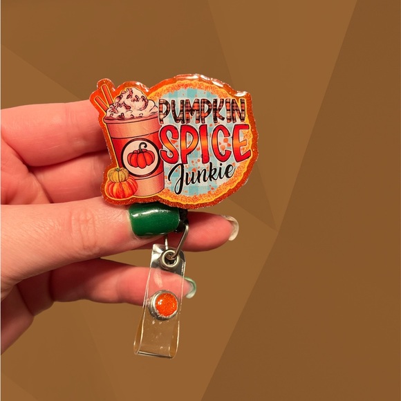 Pumpkin Spice Junkie Bade Reel - Picture 3 of 3